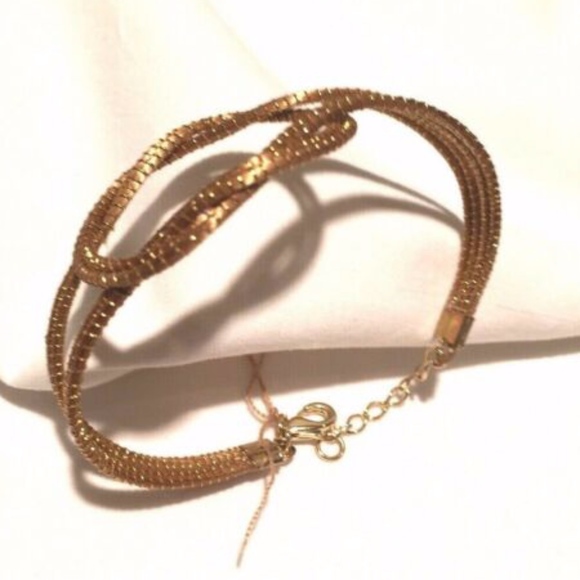 "Golden Grass" Art da Terra Knot Bracelet - Picture 4 of 5
